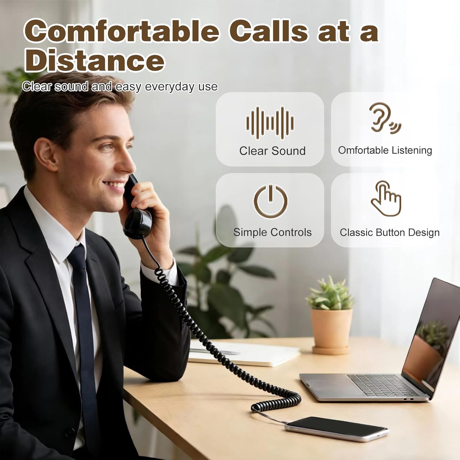 Retro Handset for Mobile Phone - Retro Handset Phone recension och pris