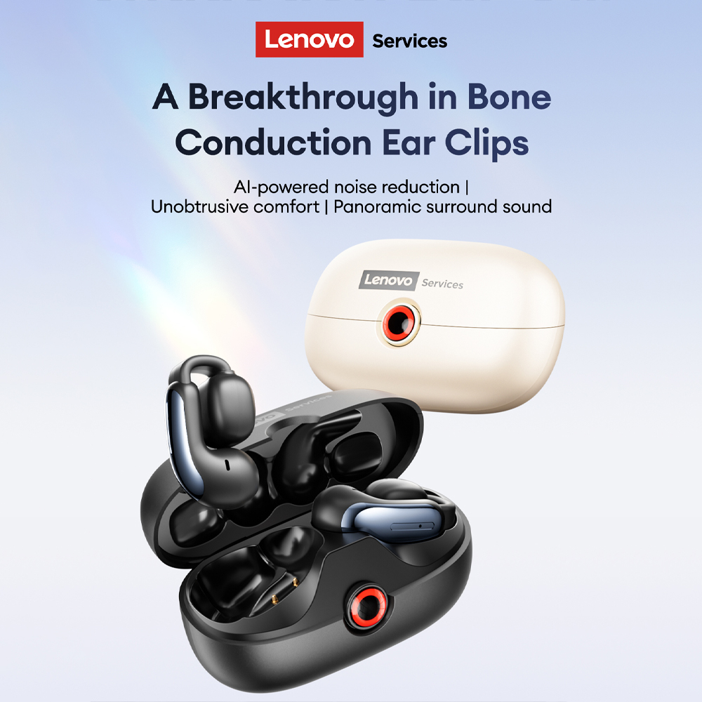 Lenovo LES-108 Bone Conduction - Bluetooth Earphone Tws recension och pris