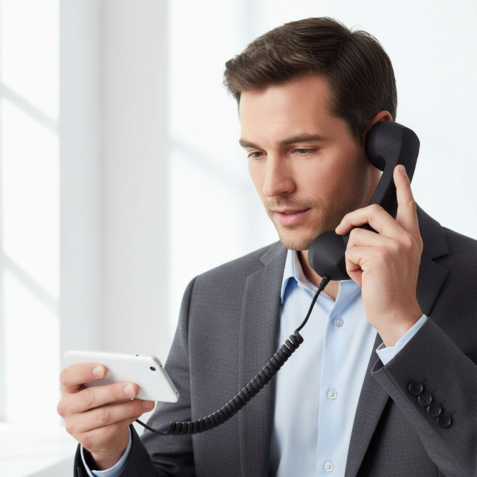 Retro Phone Handset Ergonomics - Retro Handset Phone recension och pris