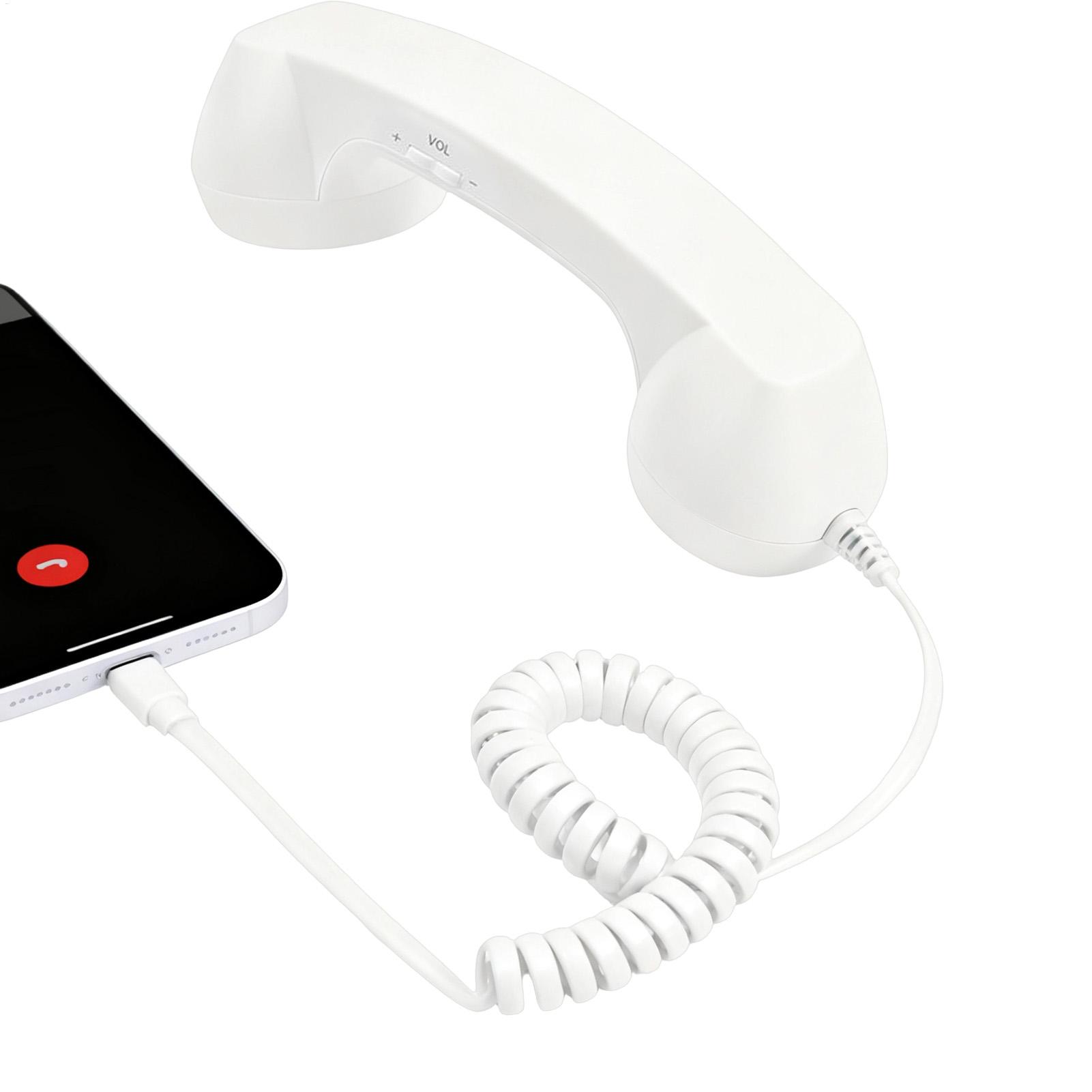 Retro Phone Handset Type-C Ret - Retro Handset Phone recension och pris