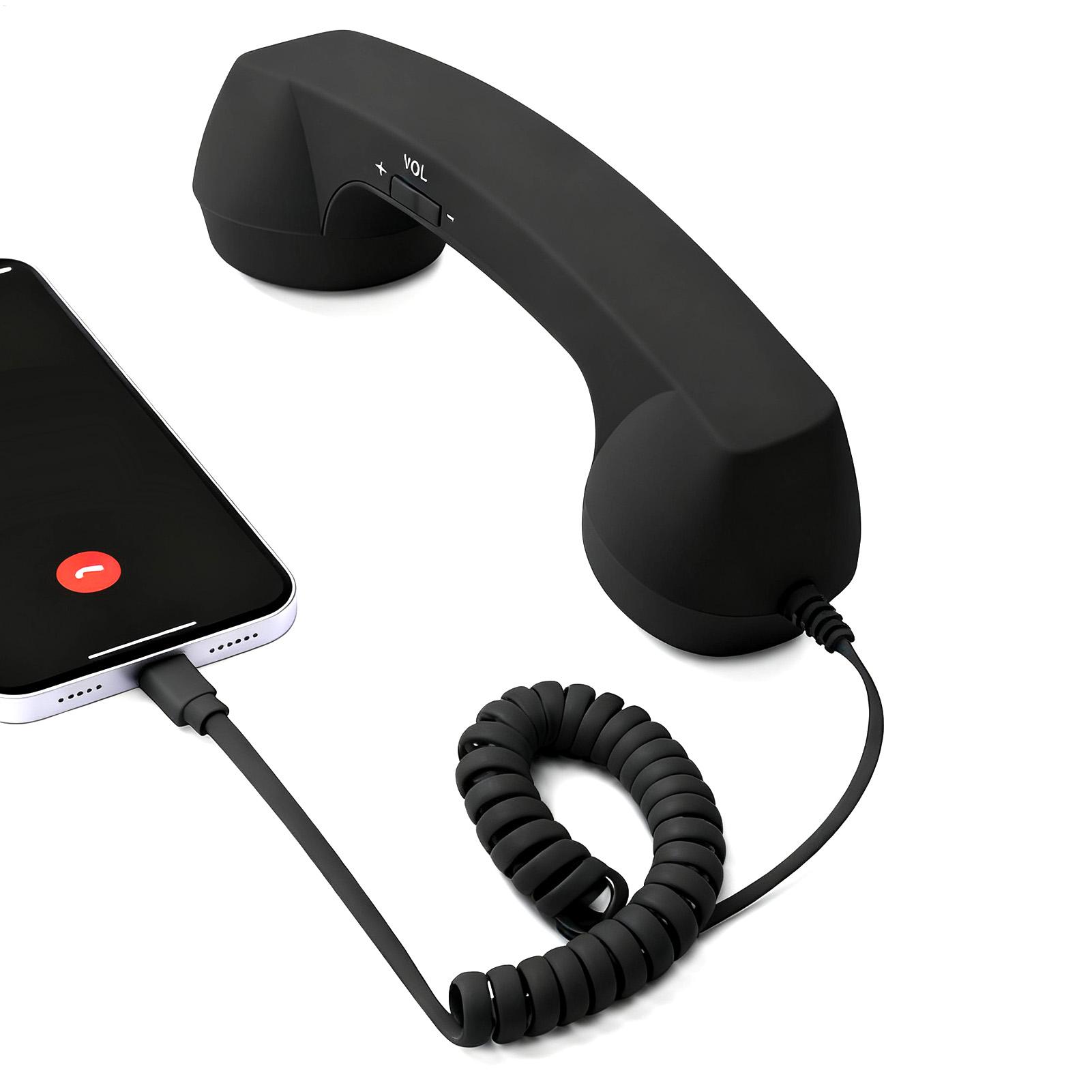 Retro Phone Handset Type-C Ret - Retro Handset Phone recension och pris
