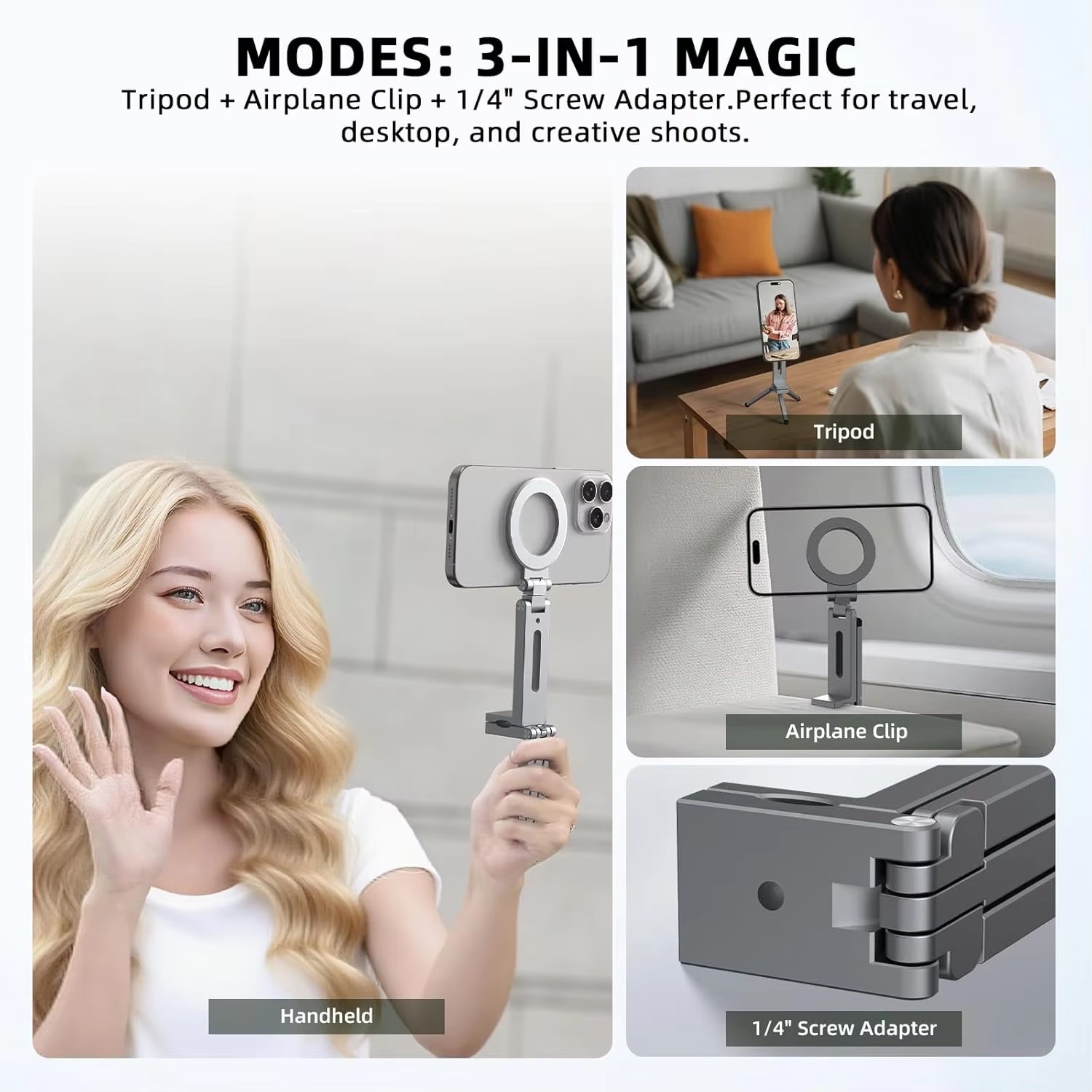 Universal Magnetic Phone Holde - Phone Accessories For Travel recension och pris