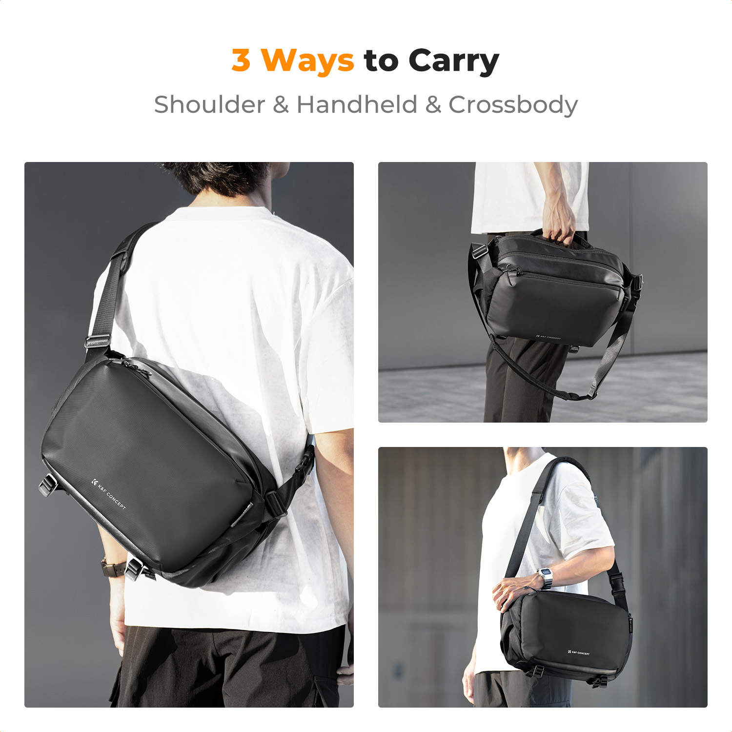 K&F CONCEPT 12L/10L Camera Sli - Phone Accessories For Travel recension och pris