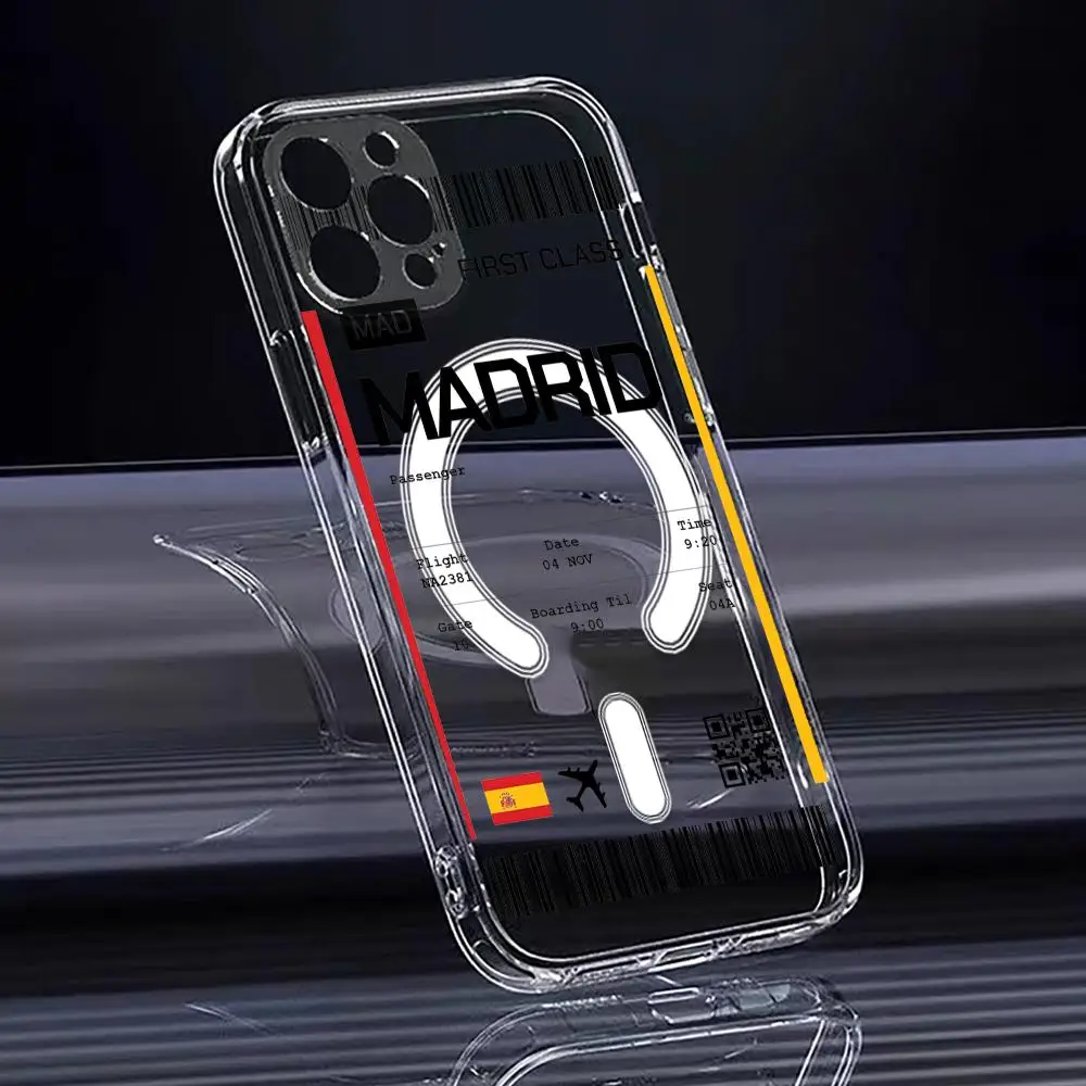Travel Plane Ticket Spain Phon - Phone Accessories For Travel recension och pris