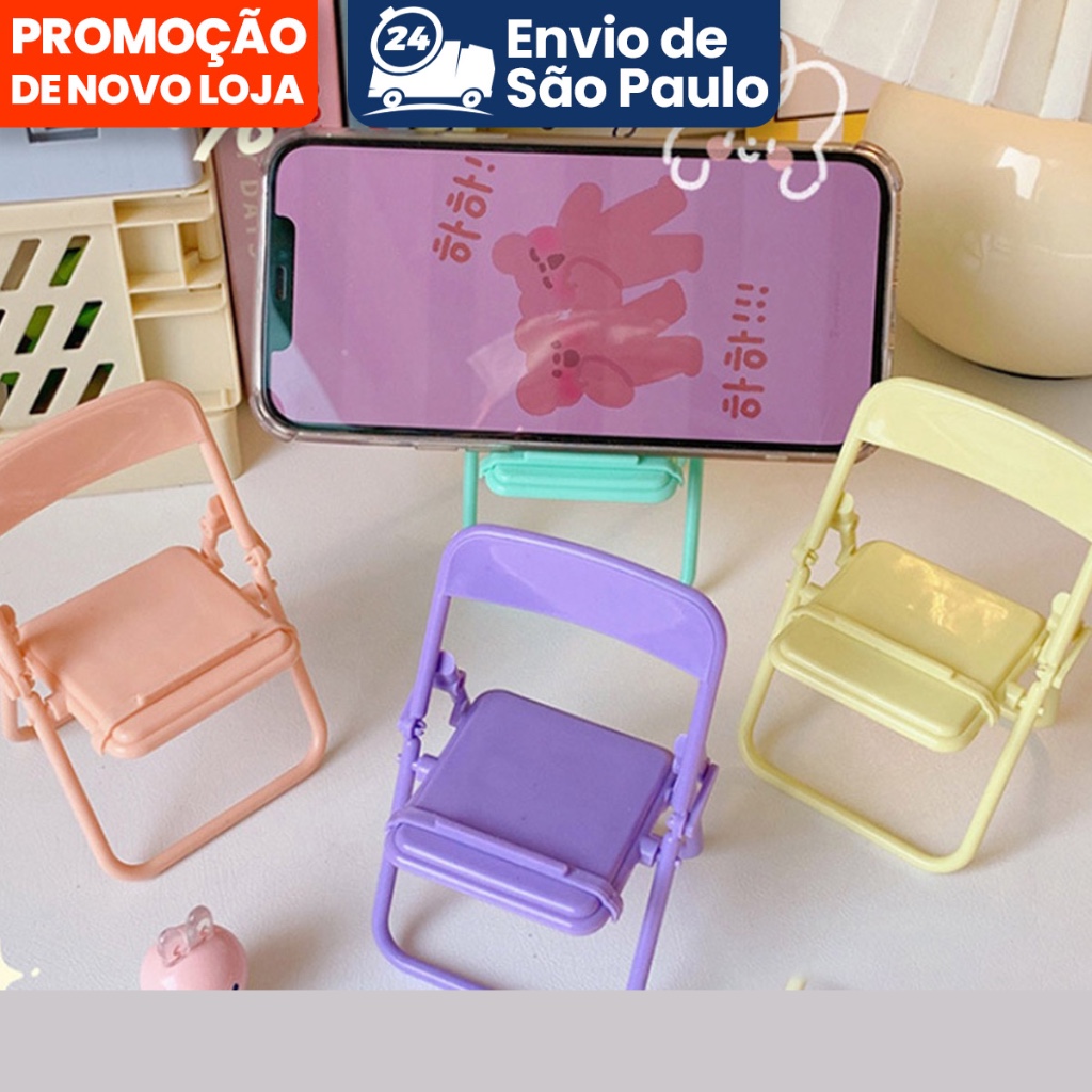 Cute Chair Phone Holder Stand  - Phone Accessories Organizer recension och pris