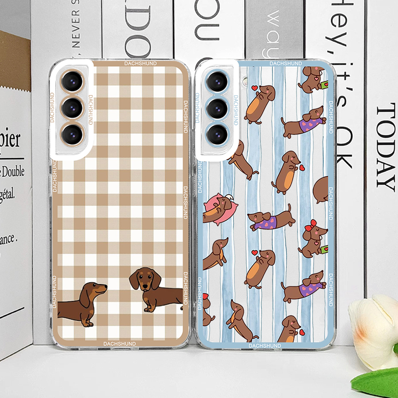 Cute Sausage Dog Phone Case fo - Samsung Galaxy S24 recension och pris