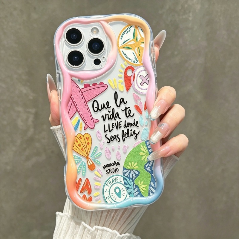 Graffiti Travel Airplane Patte - Phone Accessories For Travel recension och pris