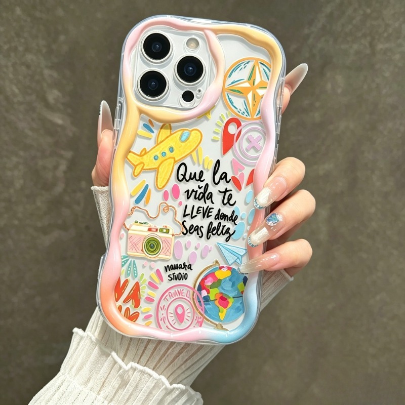Graffiti Travel Airplane Patte - Phone Accessories For Travel recension och pris