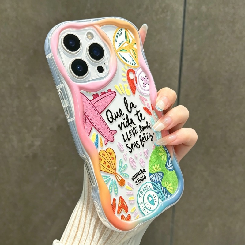 Graffiti Travel Airplane Patte - Phone Accessories For Travel recension och pris