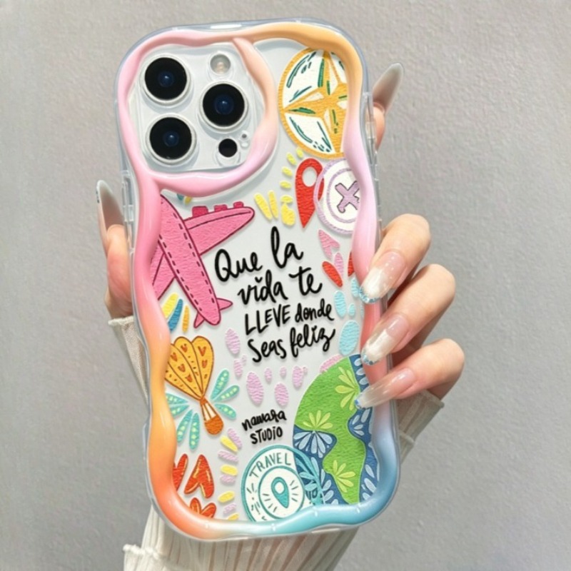 Graffiti Travel Airplane Patte - Phone Accessories For Travel recension och pris