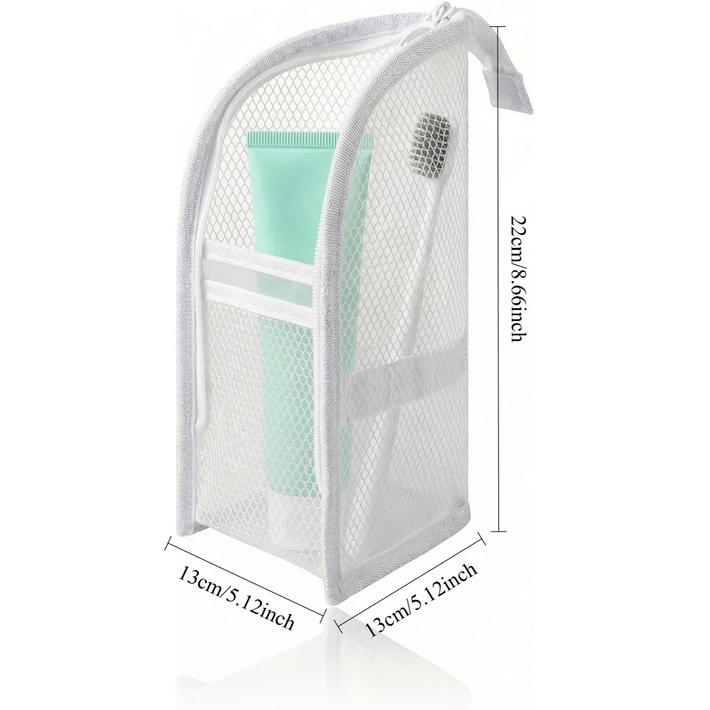 Mesh Toiletry Bag Breathable Q - Phone Accessories For Travel recension och pris