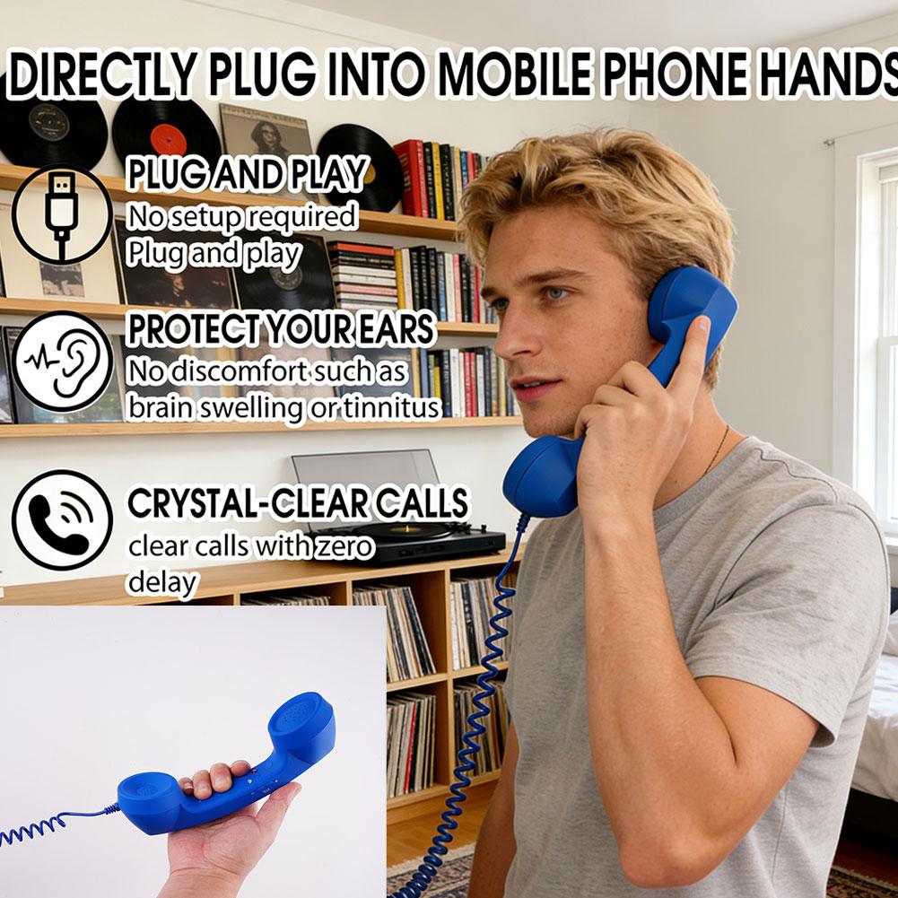 Creative Humor Retro Telephone - Retro Handset Phone recension och pris