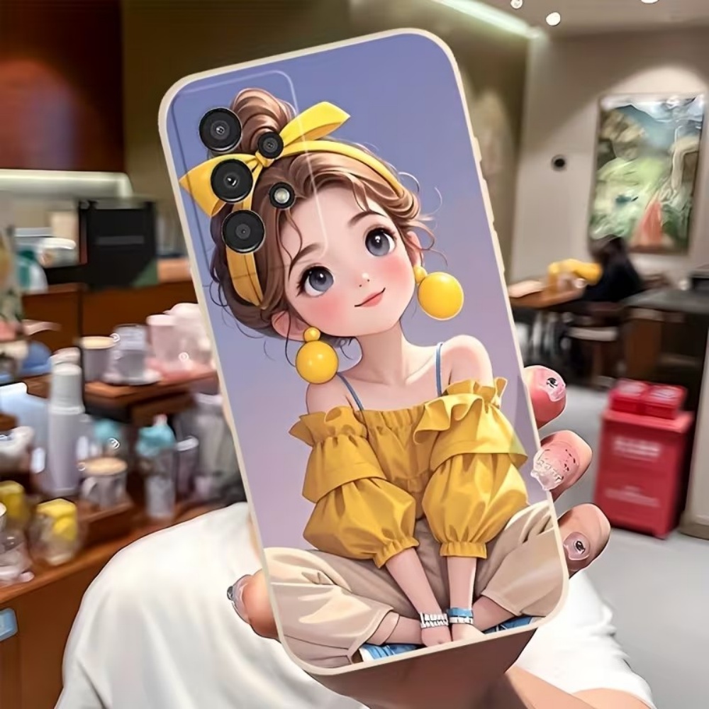 Cute Cartoon Girl Pattern Desi - Samsung Galaxy S24 recension och pris