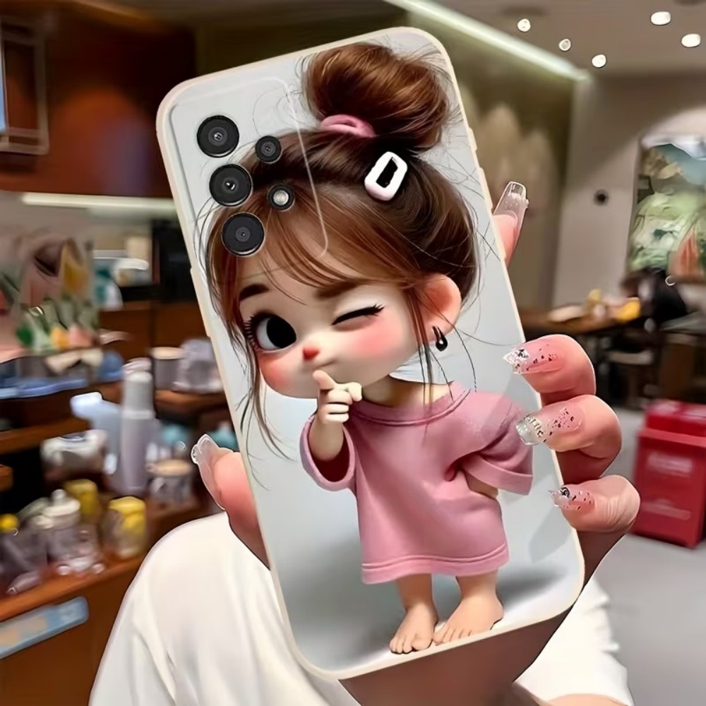 Cute Cartoon Girl Pattern Desi - Samsung Galaxy S24 recension och pris
